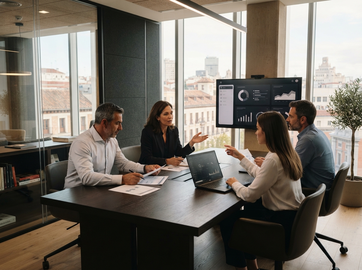 Trade 5.8 Zemro: equipo técnico revisando modelos de análisis financiero